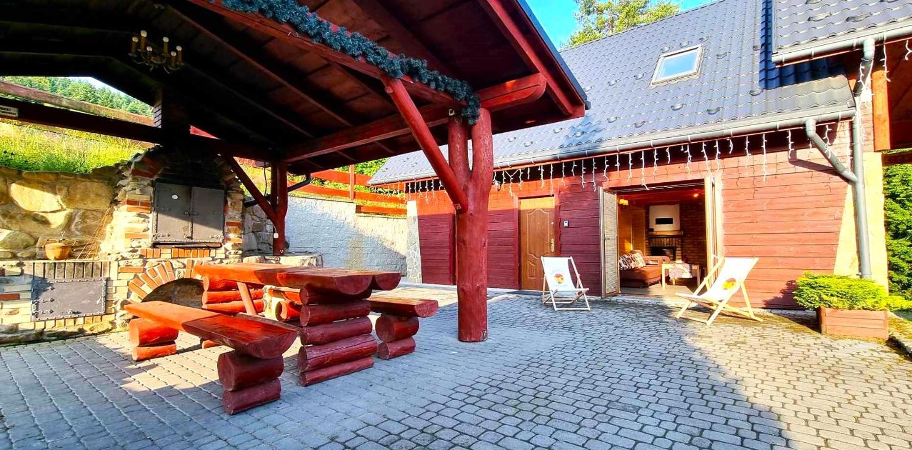 Villa Osrodek Wczasowy Na Borach à Korbielów Extérieur photo