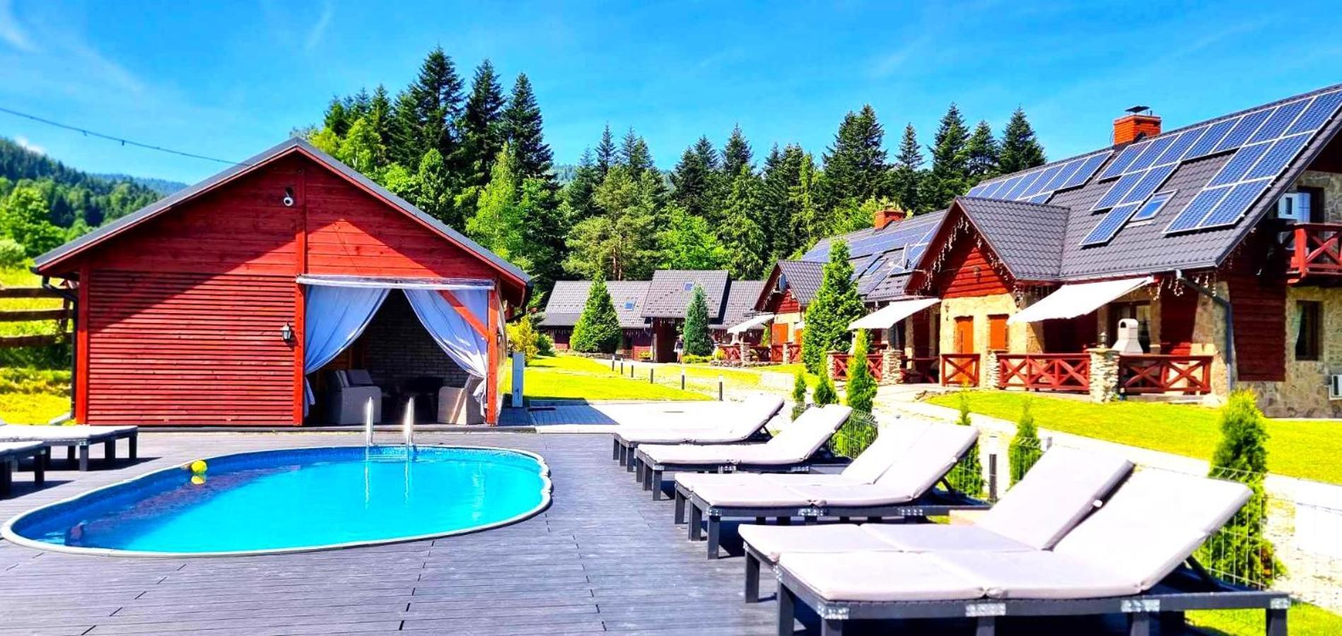 Villa Osrodek Wczasowy Na Borach à Korbielów Extérieur photo